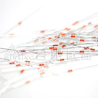 Glasverkapselter Präzisions-NTC-Thermistor. 100K 3950K, -40°C ~ 250°C. Wettbewerbsfähige Angebote für Großkäufe.