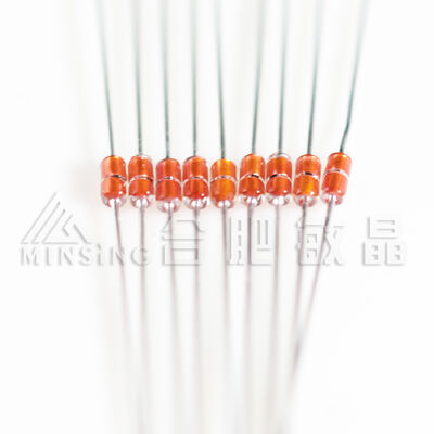 MF58 NTC-Thermistor mit glasdichtem Achs, 100K ± 1% hohe Präzision, B3990