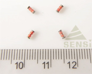 Miniaturentwurfs-Glas kapselte NTC-Thermistor für automatische Installation 0 SMTs ein