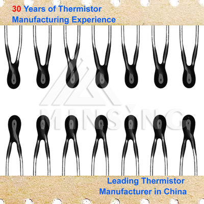 Analog-Typ Präzisions-NTC-Thermistor mit Widerstandsbereich von 0,5 KΩ bis 2000 KΩ und thermischer Zeitkonstante ≤ 10 S